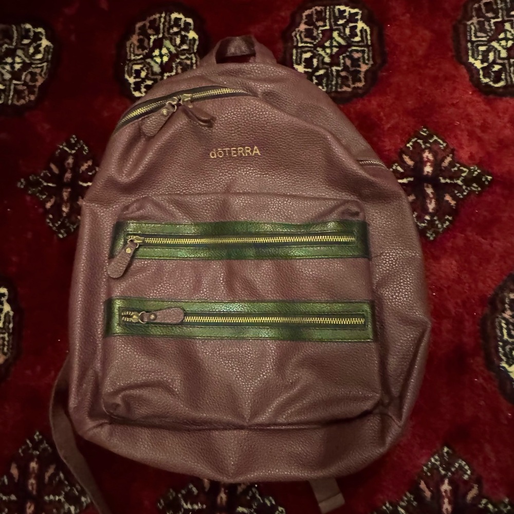 doTERRA Leather Backpack